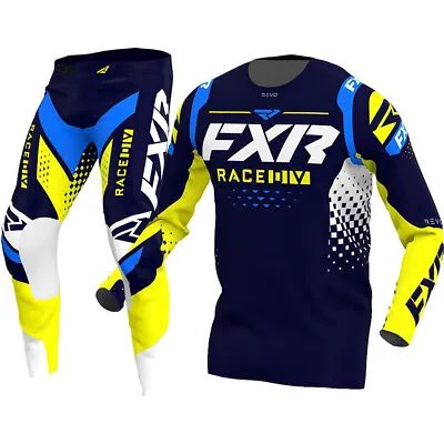 $148 • Buy 2022 FXR Racing Revo MX Gear Set Jersey/Pants Combo Motocross Racing Set