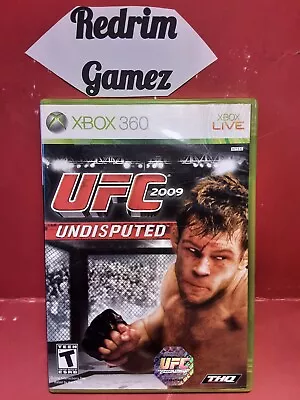 UFC Undisputed 2009 COMPLETE XBOX 360 Video Games Arcade Sports • $8.49
