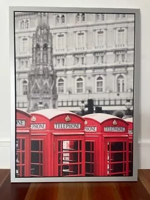 IKEA Vilshult Frame - London Phone Booth Frame & Matching Coasters • $50
