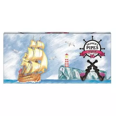 Skippers Pipes Box Of 16 Liquorice Sticks Perfect Christmas Xmas Gift Malaco • £4.98