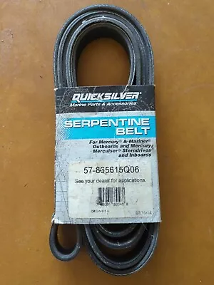 OEM MerCruiser V8 5.0 5.7 6.2 7.4 Serpentine Belt 865615006 57-865615Q06 • $49.95