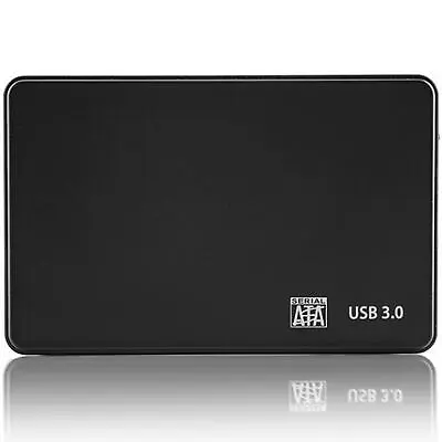 USB 3.0 SATA External Hard Drive Case 2.5 Inch Enclosure Caddy HDD SSD PS5 XBOX • £5.99