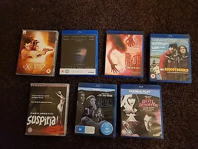 Lot Of 7 Rare Region B  Blu Rays Used Suspiria The Blob & More • $9.95