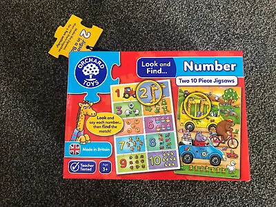 £4.95 • Buy Orchard Toys Numbers Jigsaw, Orchard Toys, Games, Toys, Number Puzzle, Jigsaw