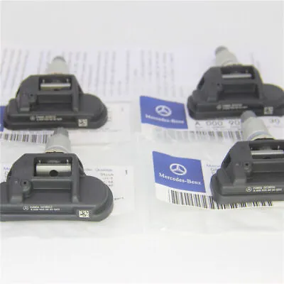 4pcs Genuine OEM A0009050030 TPMS Tire Pressure Monitoring Sensors For Benz C300 • $48