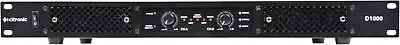 Class D Power Amplifier Stereo PA 1U 500w RMS Per Channel Lightweight 1000W • £339.99