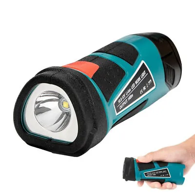 10.8V LED Cordless Flashlight Torch Light Body For Makita Lithium-Ion • £15.39