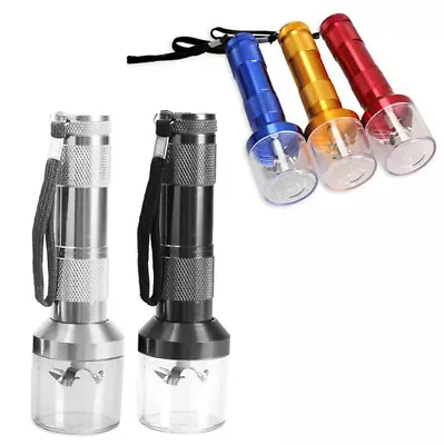 Power Handheld Electric Herb Grinder Alloy Metal Tobacco Chopper • $7.99