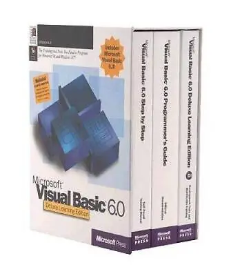 Microsoft Visual Basic 6.0 Deluxe Learning Edition - Paperback - GOOD • $67.82
