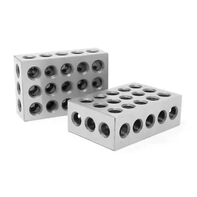 WEN Steel-Hardened Metric Precision 123 Gauge Blocks 25 Mm 50 Mm 75 Mm (2-Pack) • $23.65