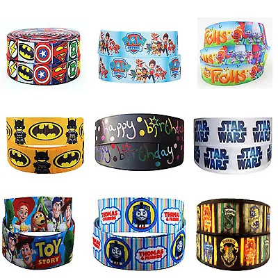 22mm Wide Ribbon For Personalised Birthday Cake Decoration & Gift Wrap Ideas • £2.95