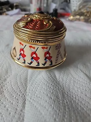 House Of Faberge Franklin Mint Music Trinket Box The Nutcracker Porcelain C Desc • £5.99