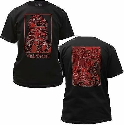 Authentic Dracula Vlad Tepes The Impaler Framed Portrait T Tee Shirt S-2xl • $17.59