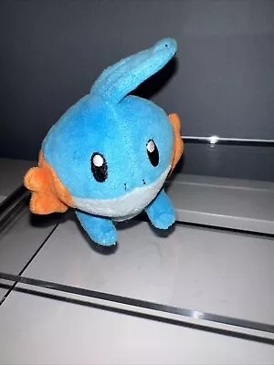 Mudkip Laying Pokemon Center 2006 Kimochi Catch Plush 5” Toy Doll • $23.20