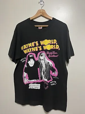 Vintage Waynes World Shirt Size Large  • $150