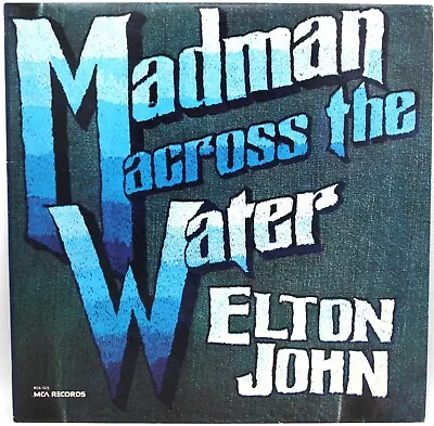 Elton John - Madman Across The Water; 12  Vinyl Lp Record (1972) MCA 1675; VG+ • $12.99