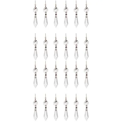 Crystals Glass Pendants Hanging Crystal Replacements Pendants • £17.69