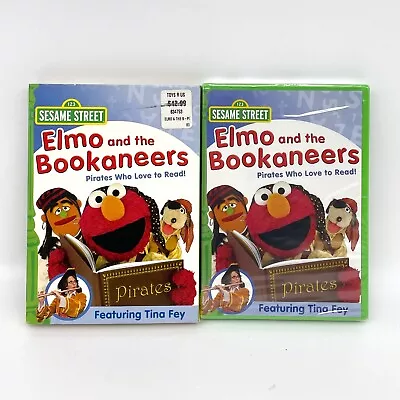 Sesame Street: Elmo And The Bookaneers: Pirates Who Love To Read! DVD - NEW • $7.95