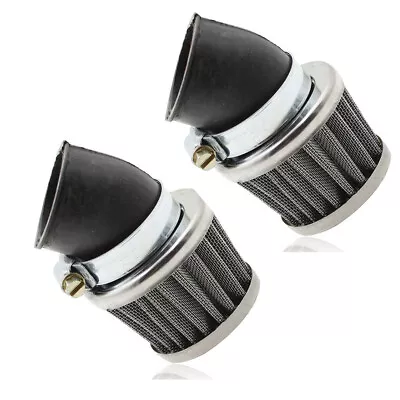 2x 35MM AIR FILTER POD CLEANER 50cc 90cc 110cc 125cc BIKE DIRT ATV QUAD PIT PRO • $17.99