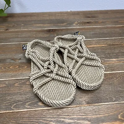Nomadic State Of Mind Rope Sandals Womens Sz W6 • $35.43