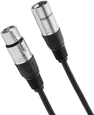 XLR Microphone Cable For Speaker Or PA System All Copper Conductors 6MM PVC Ja • $12.21