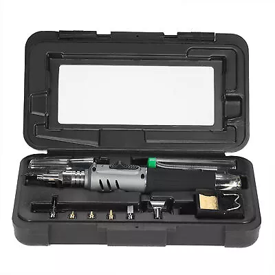 HS-1115K 10 In 1 Pen-style Butane Gas Soldering Iron 26ml Welding Torch Set I5P1 • $32.49