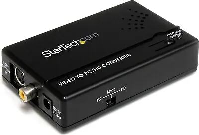 StarTech Composite And S-Video To VGA Video Converter  VID2VGATV2 • $124.99