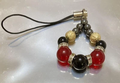 £40.37 • Buy Red Black Gold Glitter Strap Shoma Uno Michael Jackson Bracelet Sold Separately