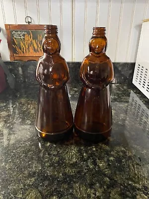 OLD  Mrs Buttersworth Vintage 8 1/2” Glass Syrup Bottle • $25