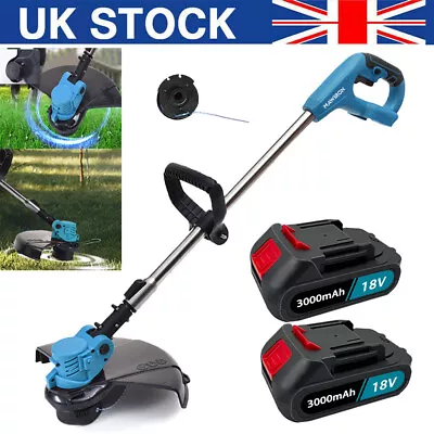 Cordless Strimmer Grass Trimmer Garden Edger For Makita DUR181Z LXT 18v Battery • £34.77