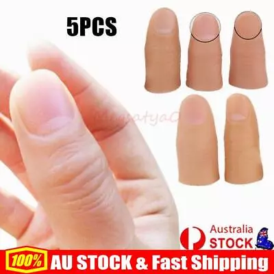 Magic Tricks Fingers Fake Soft Thumb Tip Close Up Stage Show Prop Prank Toys • $9.59