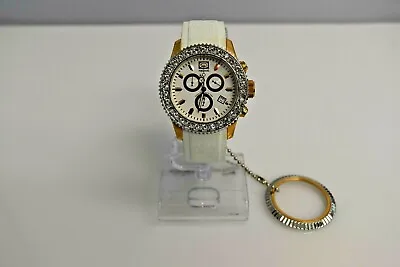 UNLTD By Marc Ecko White Rubber Crystals E18506G4 Watch • $39.99