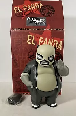 El Panda  - Classico Muttpop Designer Art 8  Vinyl Toy Figure Lucha Libre • $99.51