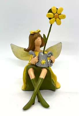 Garden Fairy Resin Figurine - 4  Tall • $10.20