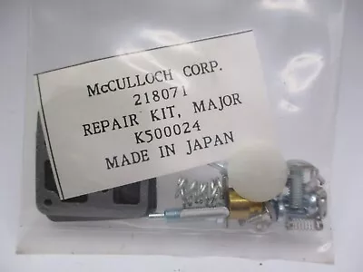 Genuine McCULLOCH 218071 Major Repair Rebuild Kit Zama C1SM8 Carburetor Trimmer • $8.49