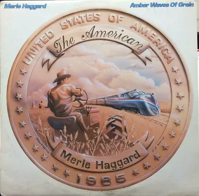 Merle Haggard - Amber Waves Of Grain [USED][LP] • $11.25