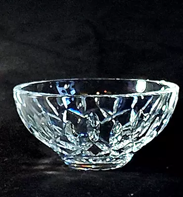 1 (One) WATERFORD LISMORE Cut Lead Crystal 4.74  Condiment Coupe Bowl-Signed • $64.99