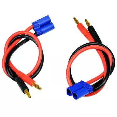 2 EC5 4mm Banana Connector Plug Adapter Lead Battery Charge Cable Bullet US • $6.89
