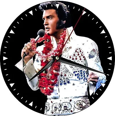 Elvis Presley Fan MDF Wall Clock • $24.99