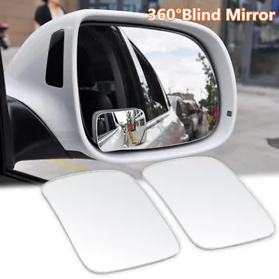 2x 360° Blind Spot Mirror Wide Angle Convex Rear Side View Auto Car Accessories • $8.67