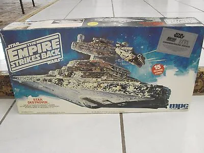 Star Wars The Empire Strikes Back Star Destroyer Model Kit 1989 MPC/ETRL   • $105