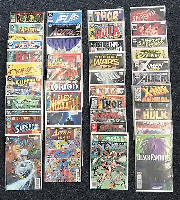 Huge Premium 25 Comic Book Lot-marvel Dc- Free Shipping! All Bagged And Boarded • $36.88