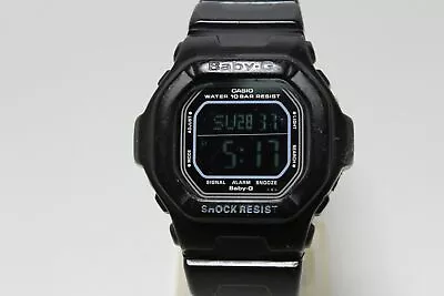 CASIO BG-5600BK Black Digital Square Basic Baby-G Shock Resistant Watch • $83.70