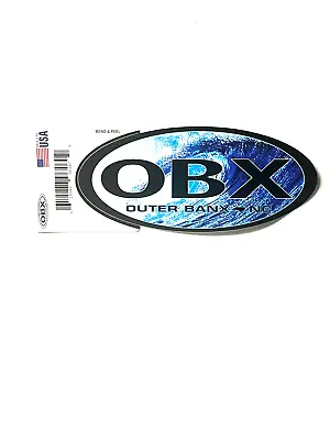 OBX Outer Banks North Carolina Wave Sticker Decal • $3.25