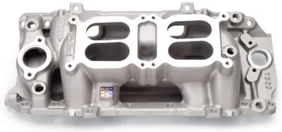 Edelbrock Manifold Dual Fits Quad RPM Air Gap BB Chevy Oval Port • $597.99