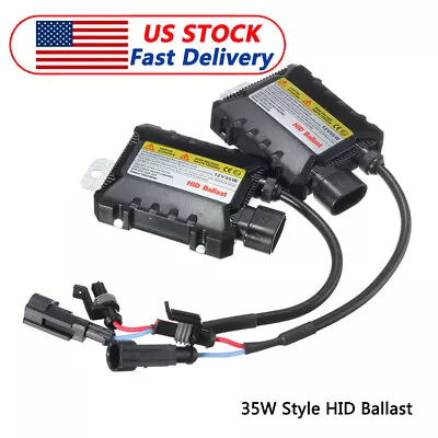 2pc Digital 35W HID Ballast Conversion Replacement Lamp For Xenon Light • $13.98