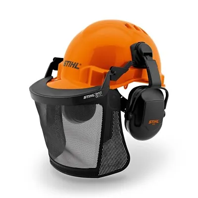 Stihl Function Basic Chainsaw Safety Helmet And Visor 0000 888 0810 • £49.40