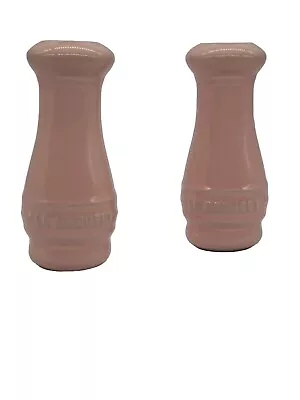 Le Creuset Salt And Pepper Shakers - Soft Pink- Brand New  • £21.99