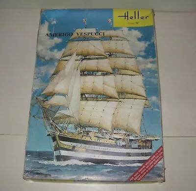 Amerigo Vespucci Heller Kit 1:150 #1202sailing School Navy Military Italy Ship • $53.17