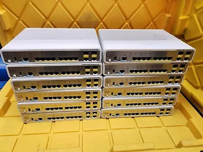 Qty 1 Cisco Catalyst 3560-CG WS-C3560CG-8PC-S 8-Port POE Gigabit Ethernet Switch • $80